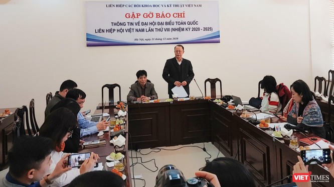 Họp báo trước thềm Đại hội đại biểu toàn quốc Liên hiệp các Hội Khoa học và Kỹ thuật Việt Nam lần thứ VIII, nhiệm kỳ 2020-2025.
