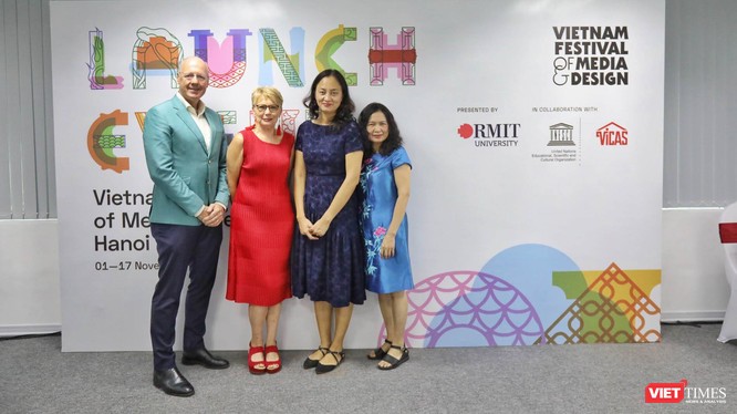 Lễ công bố sự kiện Liên hoan Truyền thông & Thiết kế Việt Nam: Hà Nội 2019. 