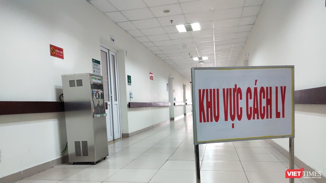 Khu vực cách ly tại Bệnh viện Bệnh Nhiệt đới Trung ương cơ sở 2. Ảnh: Minh Thúy 