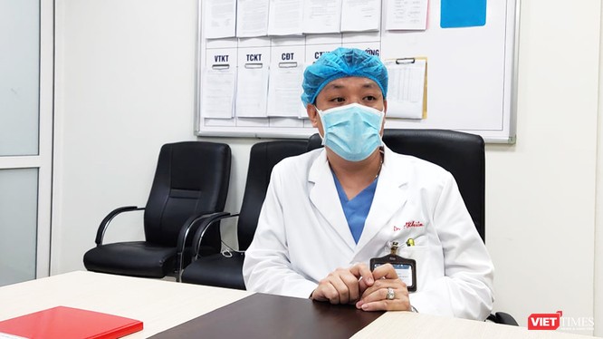 ThS. BS. Nguyễn Đặng Khiêm – Trưởng khoa Cấp cứu, Bệnh viện Hữu Nghị. Ảnh: Minh Thúy 