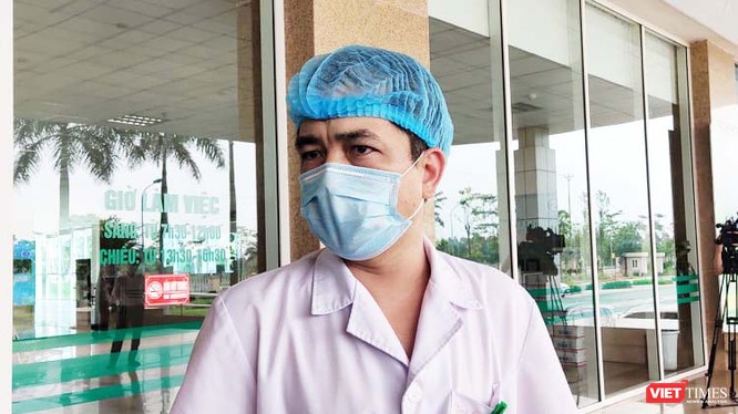 ThS. BS. Nguyễn Thanh Bình – Phó trưởng phòng Kế hoạch tổng hợp, Bệnh viện Bệnh Nhiệt đới Trung ương cơ sở 2. Ảnh: Minh Thúy 