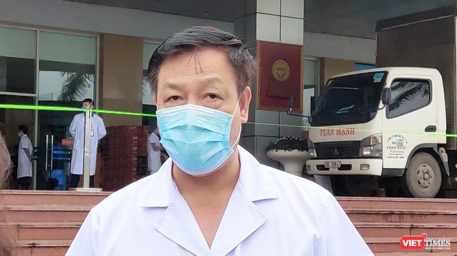 TS. BS. Phạm Ngọc Thạch – Giám đốc Bệnh viện Bệnh Nhiệt đới Trung ương cơ sở 2. Ảnh: Minh Thúy 