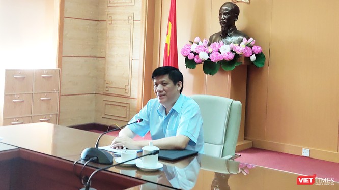 Thứ trưởng Thường trực Bộ Y tế Nguyễn Thanh Long. Ảnh: Minh Thúy 