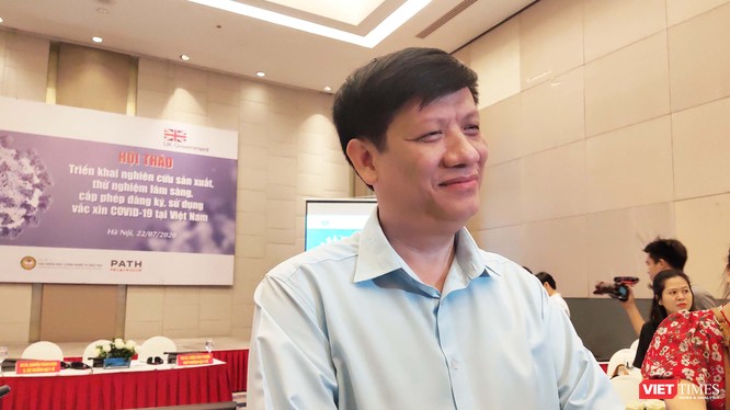 Ông Nguyễn Thanh Long - Quyền Bộ trưởng Bộ Y tế (Ảnh: Minh Thúy) 