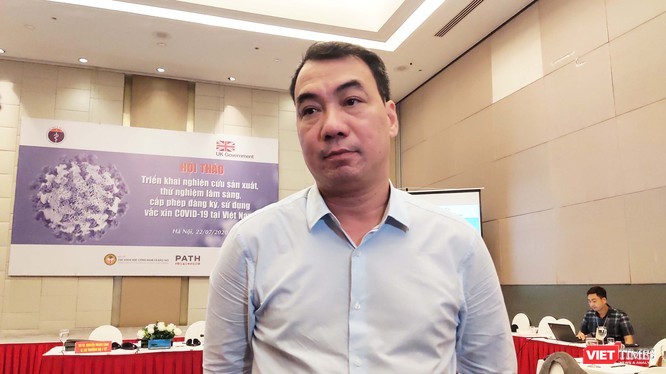 Ông Nguyễn Ngô Quang - Phó Cục trưởng Cục Khoa học Công nghệ và Đào tạo, Bộ Y tế (Ảnh: Minh Thúy)