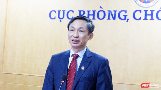 PGS. TS. Nguyễn Hoàng Long – Cục trưởng Cục Phòng, chống HIV/AIDS (Ảnh: Minh Thuý) 