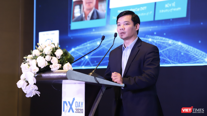 Ông Nguyễn Trường Nam – Phó Cục trưởng Cục Công nghệ thông tin, Bộ Y tế (Ảnh: Minh Thuý) 