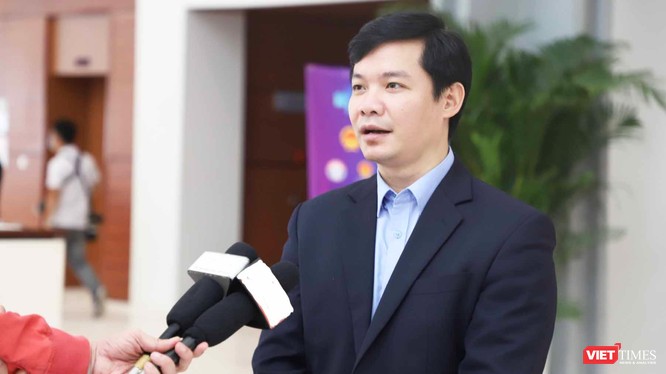 ThS. Nguyễn Trường Nam – Phó Cục trưởng Cục Công nghệ thông tin, Bộ Y tế (Ảnh: Minh Thuý) 