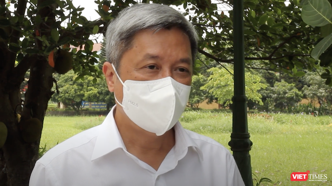 Thứ trưởng Bộ Y tế Nguyễn Trường Sơn (Ảnh cắt từ video - nguồn: BYT) 