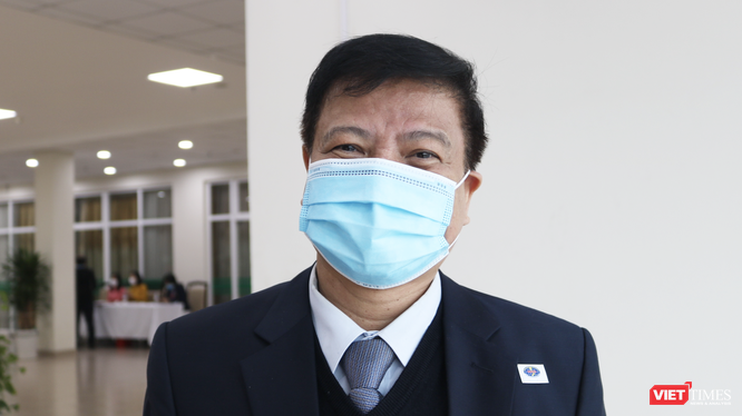 GS.TS. Nguyễn Văn Kính - Chủ tịch danh dự Hội Truyền nhiễm Việt Nam (Ảnh - Minh Thuý) 