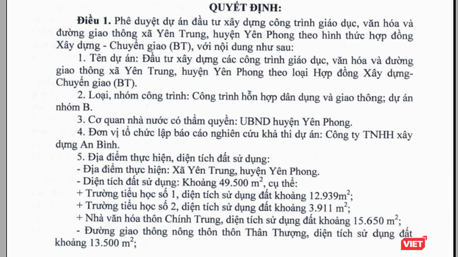 Trích văn bản của Bắc Ninh.