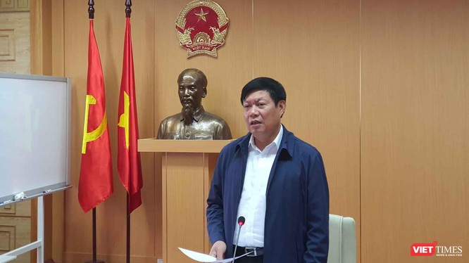 Ông Đỗ Xuân Tuyên - Thứ trưởng Bộ Y tế, Phó Trưởng Ban Thường trực Ban Chỉ đạo Quốc gia phòng, chống dịch COVID -19.