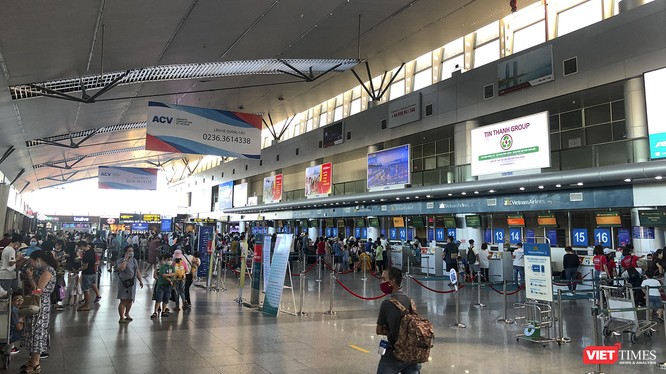 Sân bay Đà Nẵng trong đợt bùng phát dịch COVID-19 đợt 2