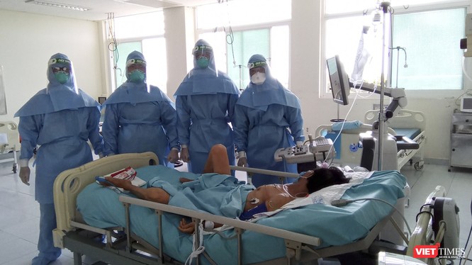 Ca bệnh mắc COVID-19 đang được điều trị tại Quảng Nam