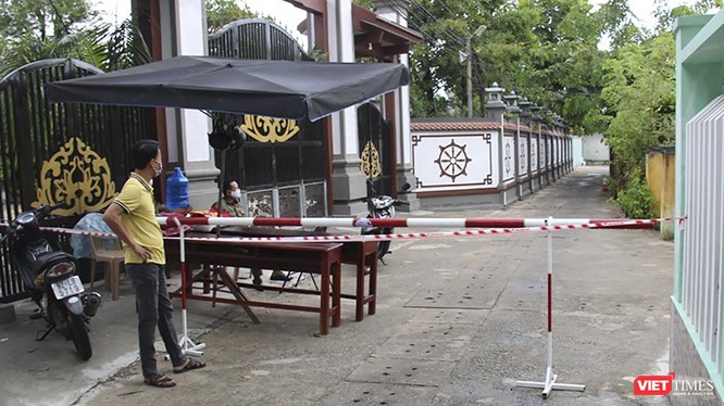 Khu vực bệnh nhân 991 sinh sống đã được phong tỏa và cách ly y tế để phòng, chống dịch.