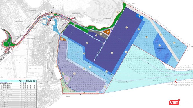 Sơ đồ quy hoạch khu cảng biển Liên Chiểu (TP Đà Nẵng)