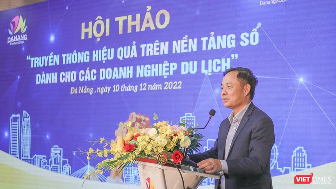Ông Nguyễn Xuân Bình - Phó Giám đốc Sở Du lịch TP Đà Nẵng phát biểu tại hội thảo