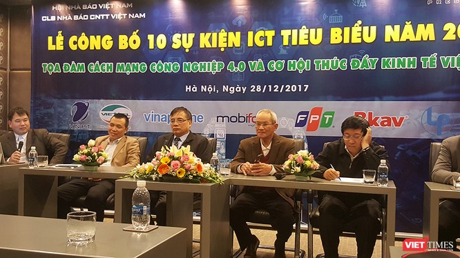 Tọa đàm "Cách mạng 4.0 và cơ hội thúc đẩy kinh tế số Việt Nam" do CLB Nhà báo Công nghệ Thông tin tổ chức