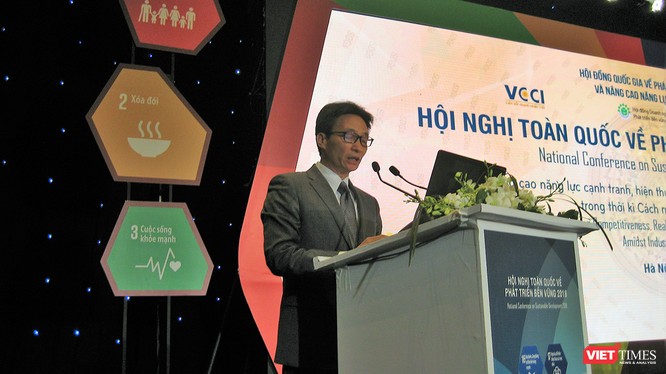 Phó Thủ tướng Vũ Đức Đam phát biểu tại Hội thảo