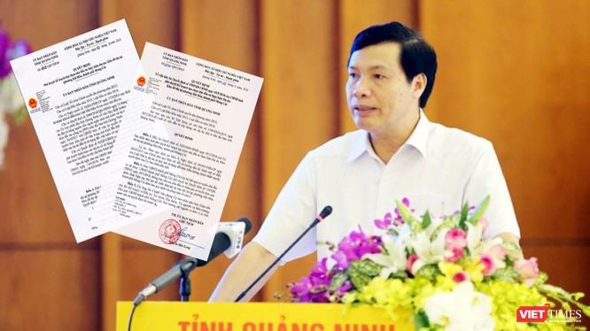 Chủ tịch Quảng Ninh Nguyễn Đức Long ký Quyết định để hủy bỏ Quyết định mà chính ông vừa ký hơn một tháng trước.