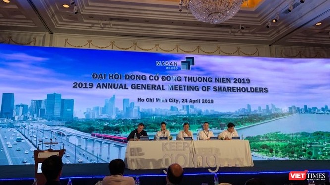 Chủ tọa đoàn điều hành ĐHĐCĐ thường niên năm 2019 của Masan Group.