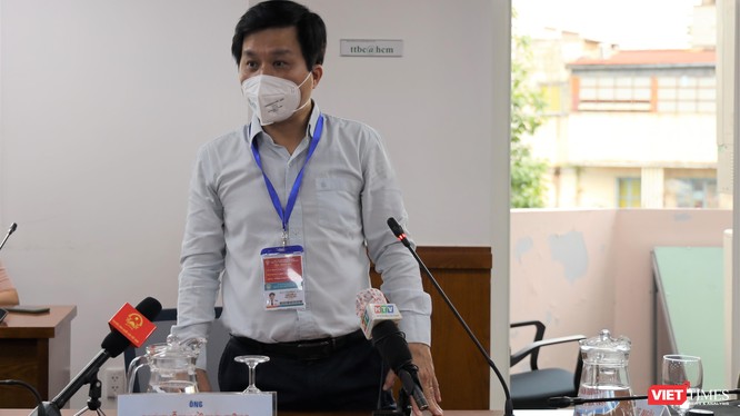Phó Giám đốc Trung tâm Kiểm soát Bệnh tật TP.HCM Nguyễn Hồng Tâm