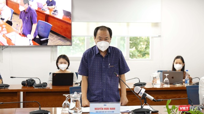 Phó Giám đốc Sở Y tế TP.HCM - BS.Nguyễn Hoài Nam. Ảnh: TTBC