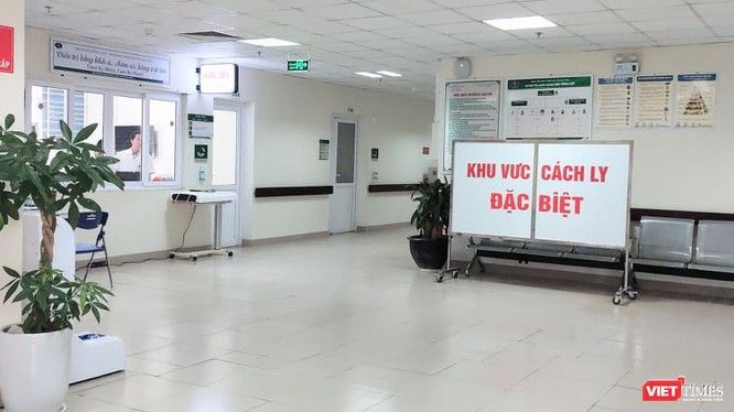 Khu vực cách ly đặc biệt tại Bệnh viện Bệnh Nhiệt đới Trung ương cơ sở 2. Ảnh: Minh Thúy 