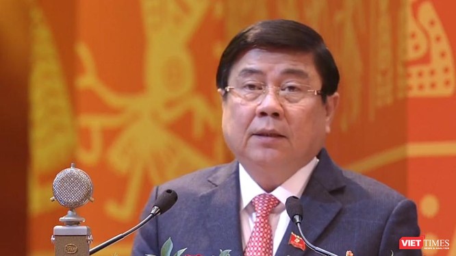 Ông Nguyễn Thành Phong - Ủy viên Trung ương Đảng, Phó Bí thư Thành ủy, Chủ tịch UBND TP. HCM.