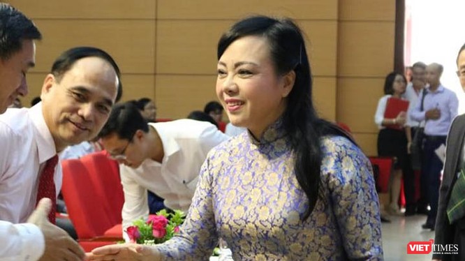 Bộ trưởng Bộ Y tế Nguyễn Thị Kim Tiến - Ảnh: Minh Thúy