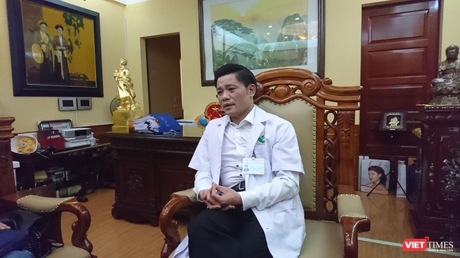 PGS. TS. Nguyễn Duy Ánh – Giám đốc Bệnh viện Phụ sản Hà Nội. Ảnh: Minh Thúy
