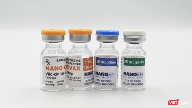 Vaccine phòng COVID-19 Nanocovax của NANOGEN (Ảnh - Minh Thuý) 