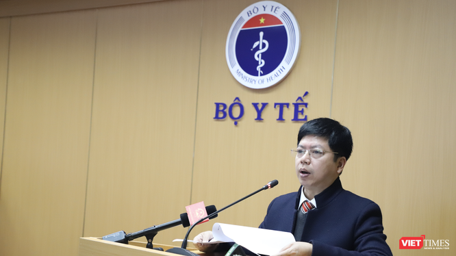 Ông Nguyễn Trọng khoa – Phó Cục trưởng Cục Quản lý Khám, chữa bệnh, Bộ Y tế (Ảnh: Minh Thuý) 