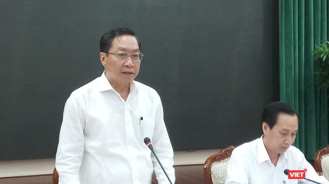 Ông Nguyễn Tấn Bỉnh - Giám đốc Sở Y tế TP.HCM