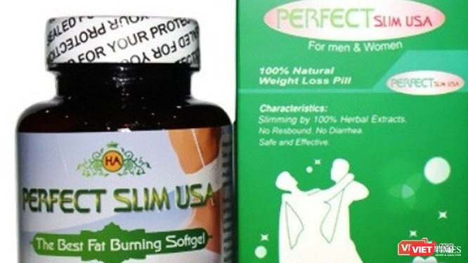 Một loại sản phẩm giảm cân có Sibutramine bị cấm sử dụng