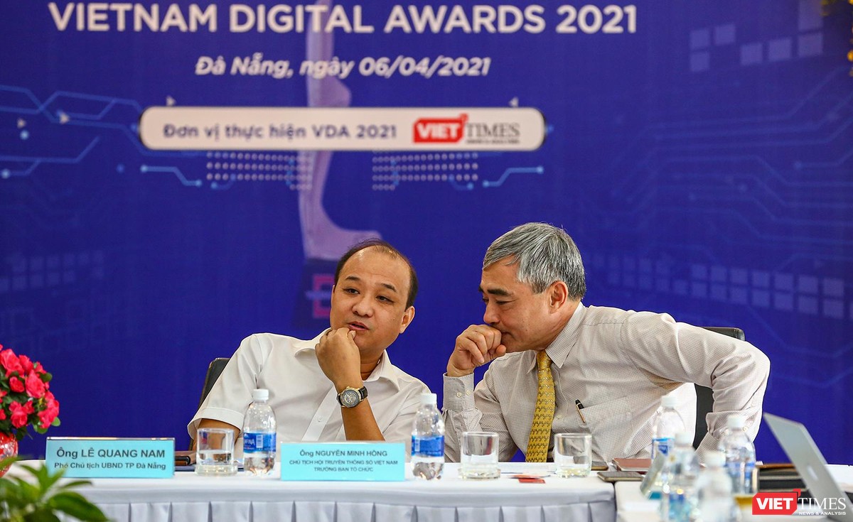 Chùm ảnh Lễ phát động Giải thưởng Chuyển đổi số Việt Nam năm 2021 tại Đà Nẵng ảnh 20