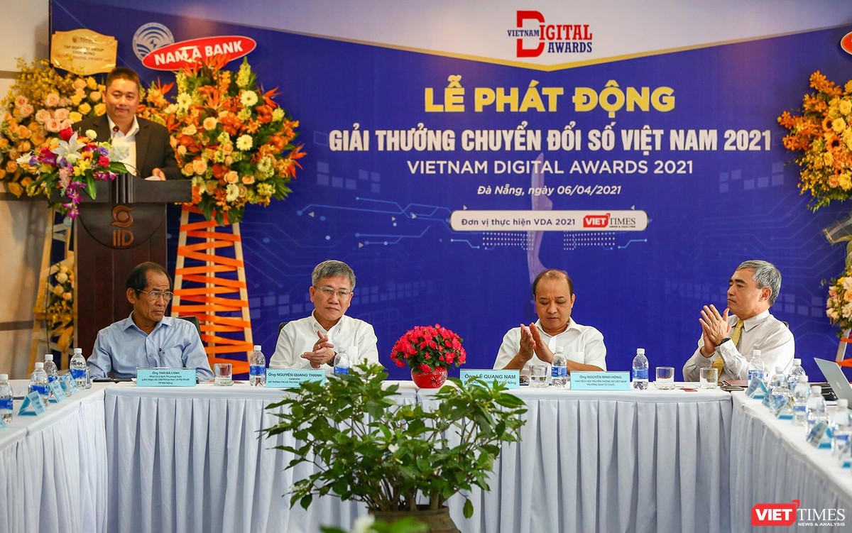 Chùm ảnh Lễ phát động Giải thưởng Chuyển đổi số Việt Nam năm 2021 tại Đà Nẵng ảnh 10