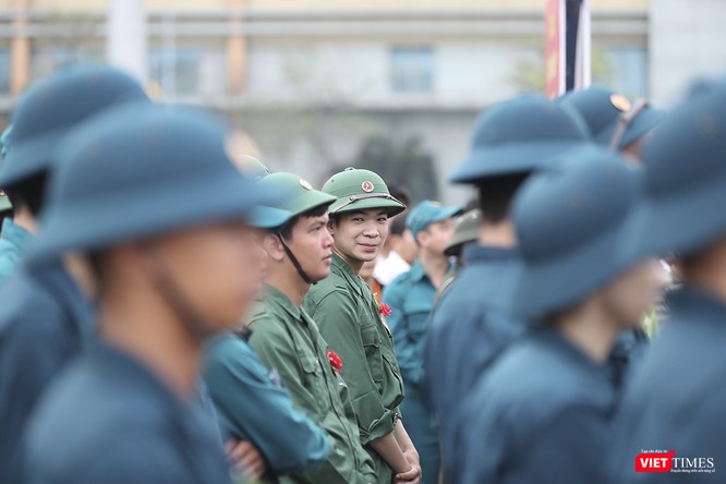 Chùm ảnh: Những khoảnh khắc xúc động trong Lễ giao nhận quân Đà Nẵng 2019 ảnh 17