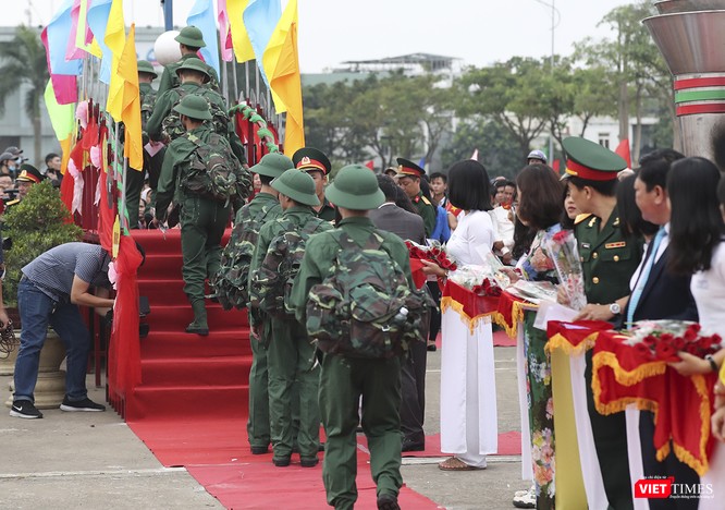 Chùm ảnh: Những khoảnh khắc xúc động trong Lễ giao nhận quân Đà Nẵng 2019 ảnh 22