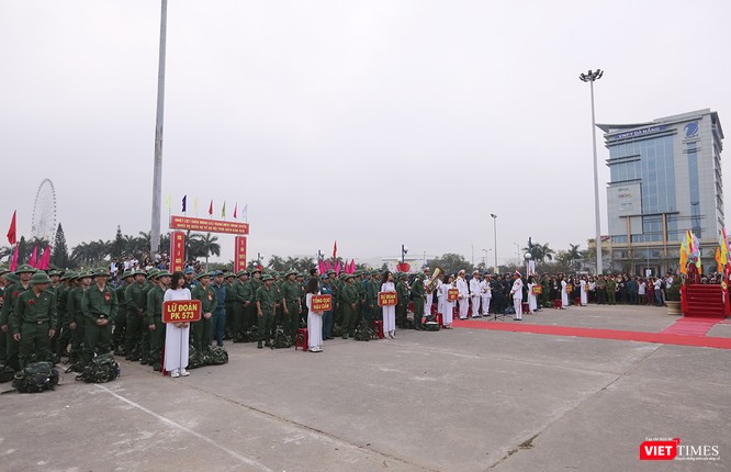 Chùm ảnh: Những khoảnh khắc xúc động trong Lễ giao nhận quân Đà Nẵng 2019 ảnh 5