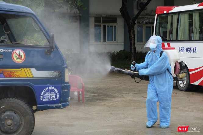 Đà Nẵng bắt đầu xây dựng bệnh viện dã chiến tại cung thể thao Tiên Sơn ảnh 2