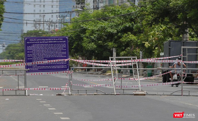 Ảnh: Cận cảnh chốt kiểm soát 5 phường trên địa bàn quận Sơn Trà (Đà Nẵng) ảnh 11