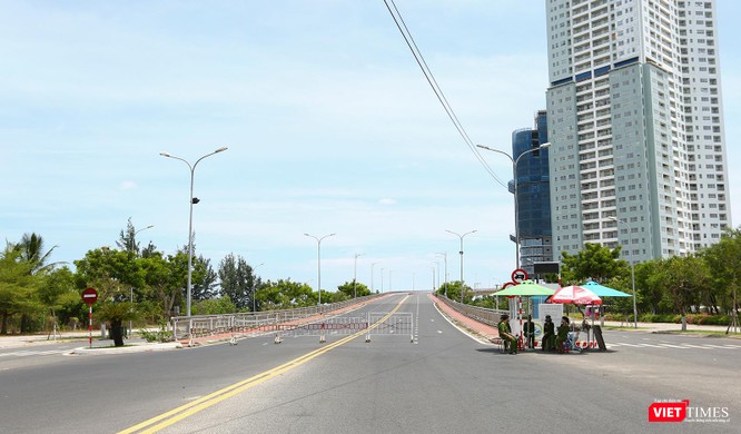 Ảnh: Cận cảnh chốt kiểm soát 5 phường trên địa bàn quận Sơn Trà (Đà Nẵng) ảnh 29