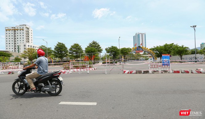 Ảnh: Cận cảnh chốt kiểm soát 5 phường trên địa bàn quận Sơn Trà (Đà Nẵng) ảnh 3