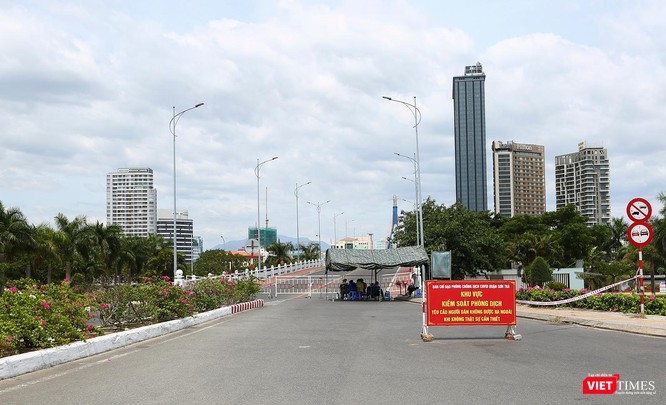 Ảnh: Cận cảnh chốt kiểm soát 5 phường trên địa bàn quận Sơn Trà (Đà Nẵng) ảnh 19