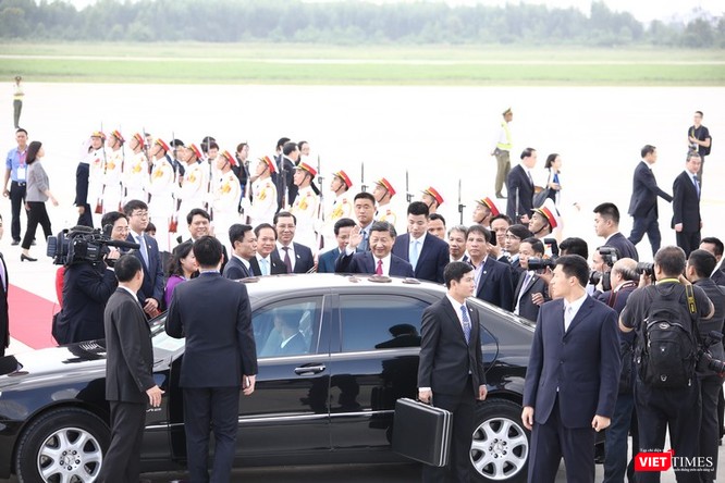 Chuyên cơ của ông Tập Cận Bình đã hạ cánh ở Đà Nẵng ảnh 4