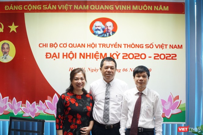 Đồng chí Lê Đức Sảo tái đắc cử Bí thư Chi bộ Cơ quan Hội Truyền thông số Việt Nam ảnh 3