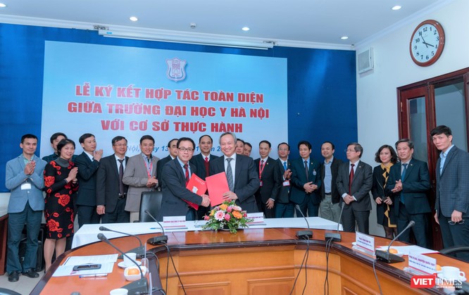 Các Bệnh viện lớn ký cam kết hợp tác toàn diện với Trường Đại học Y Hà Nội để nâng cao chất lượng đào tạo