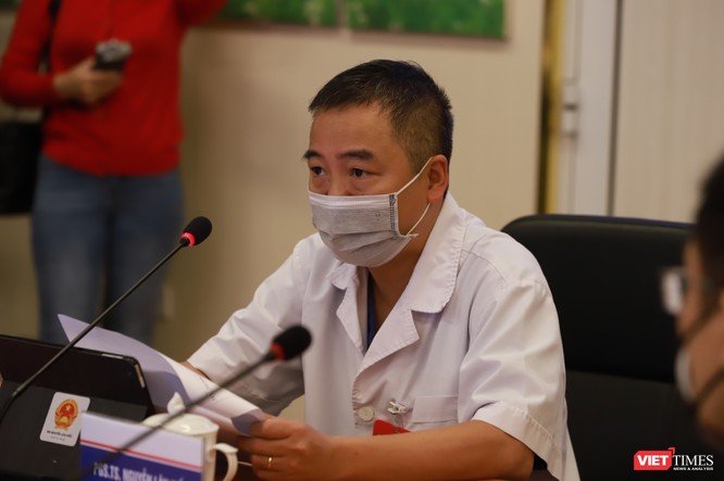 PGS.TS. Nguyễn Lân Hiếu - Giám đốc Bệnh viện Đại học Y Hà Nội tại buổi khai trương 