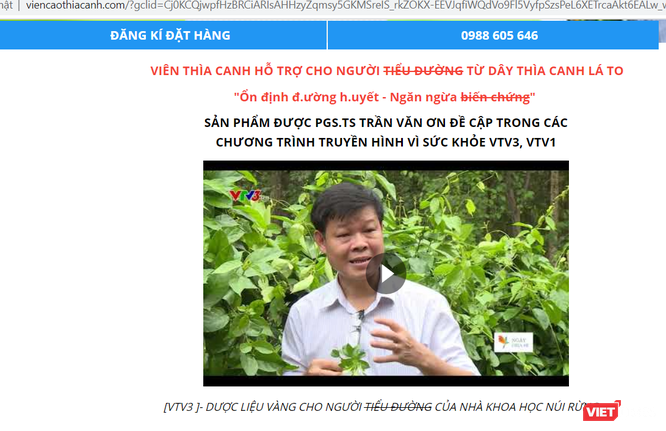 Nhiều trang mạng mạo danh nhà khoa học Trần Văn Ơn